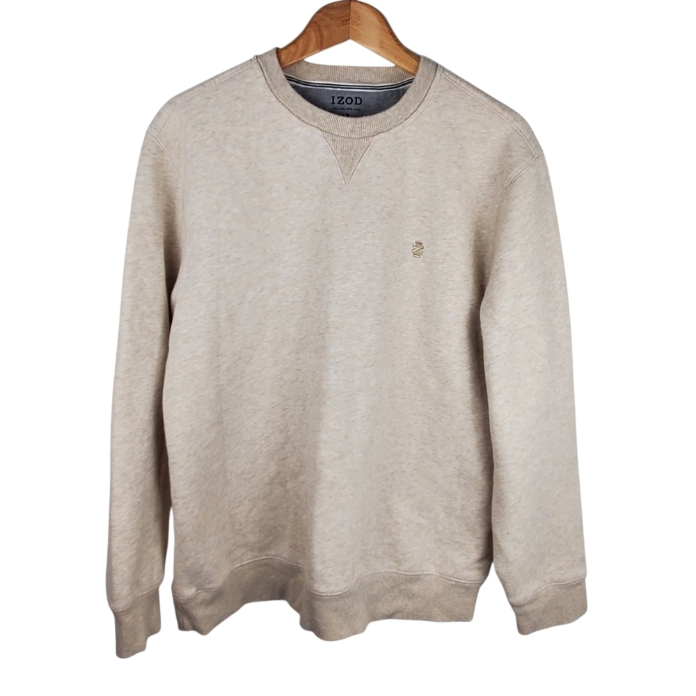 IZOD Advantage Performance Crewneck Fleece Sweater. LARGE. #239